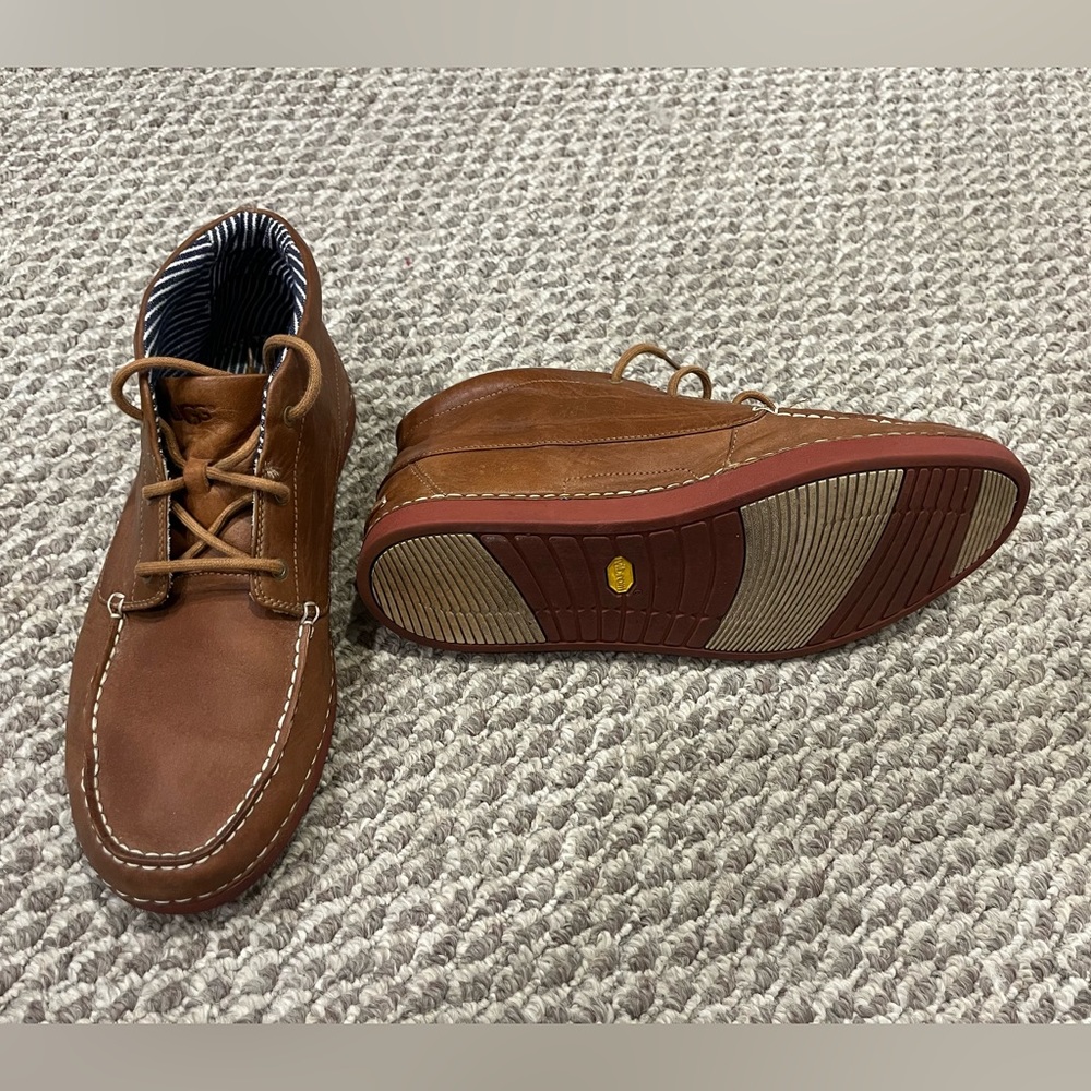 Men’s brown leather uggs size 11.5